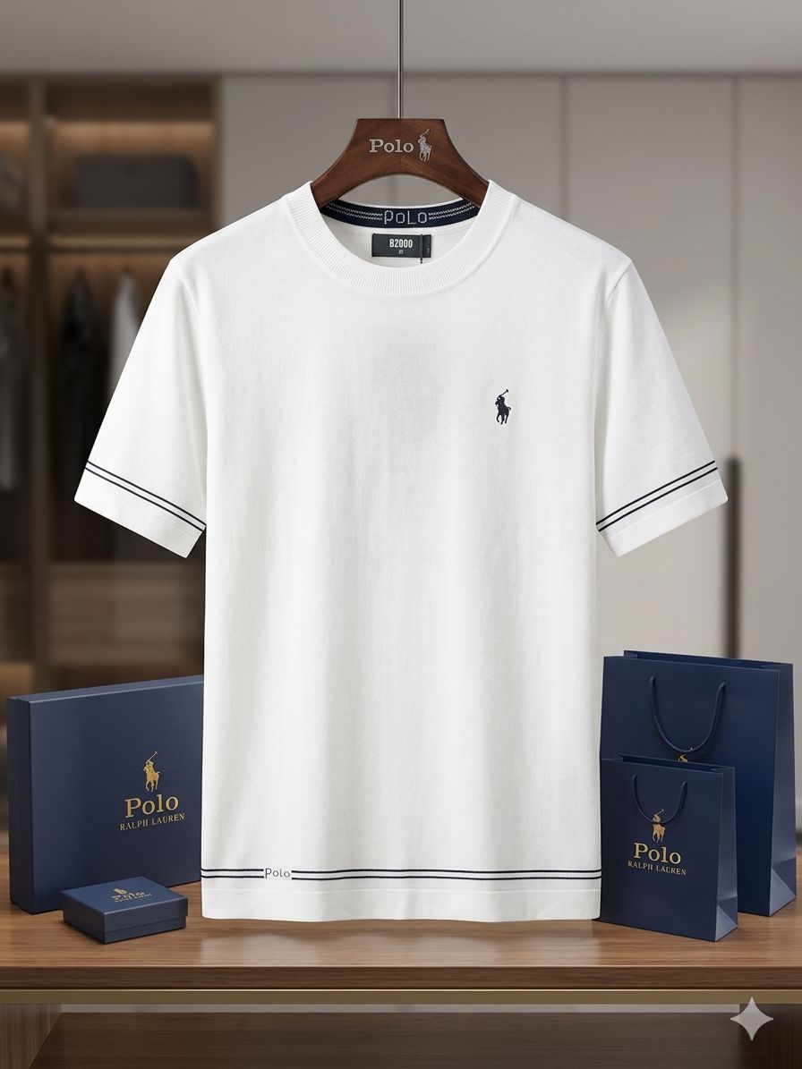 Signature Stripe Luxe T-Shirt