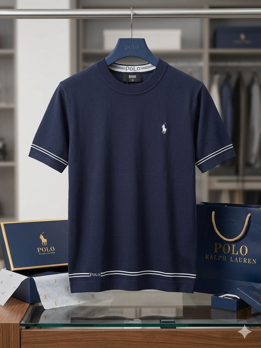 Signature Stripe Luxe T-Shirt
