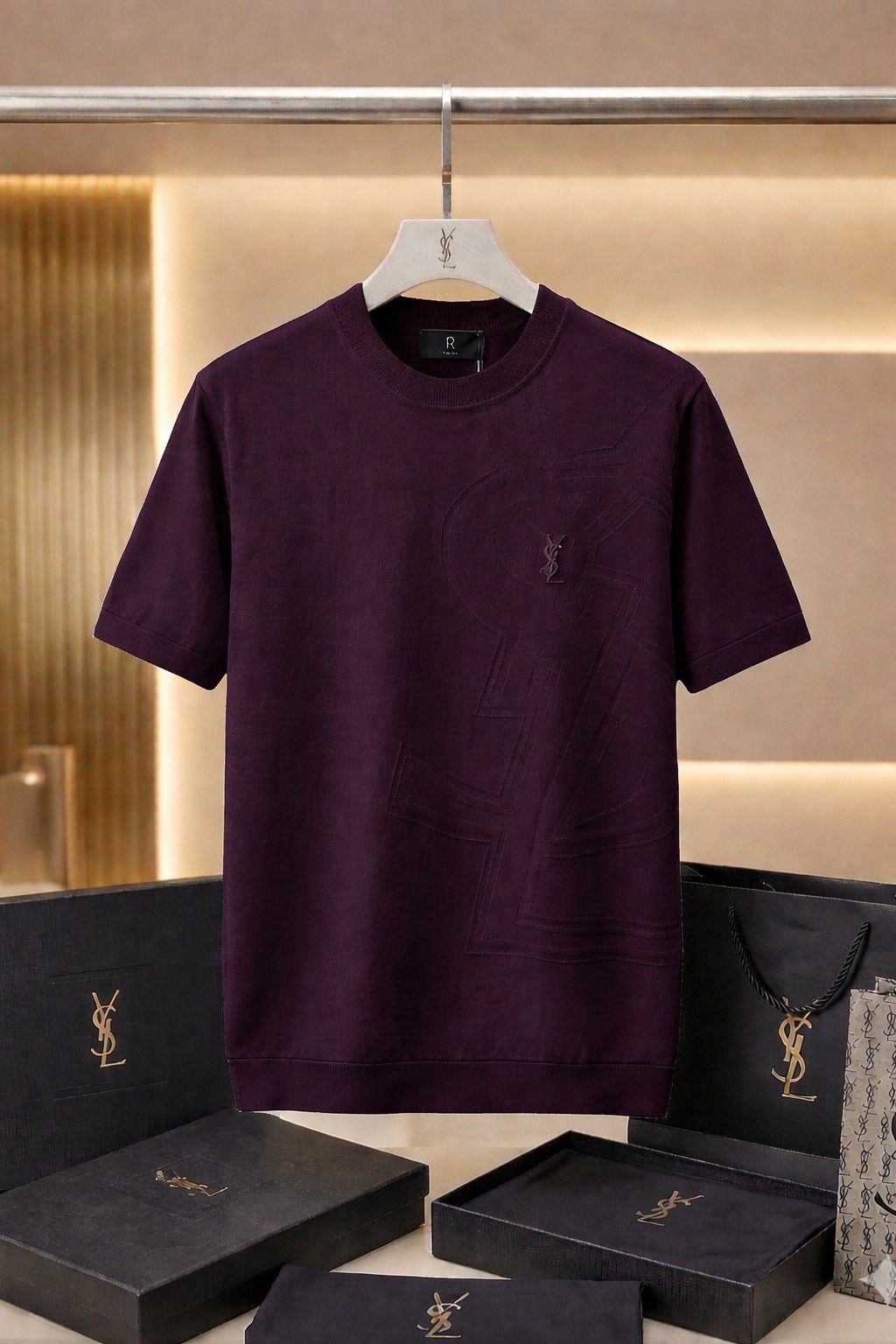 Monogram Emboss Luxe T-Shirt