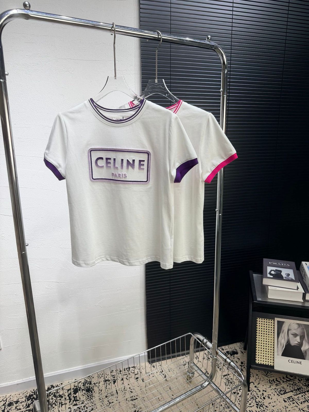 Contrast Trim Luxe Tee