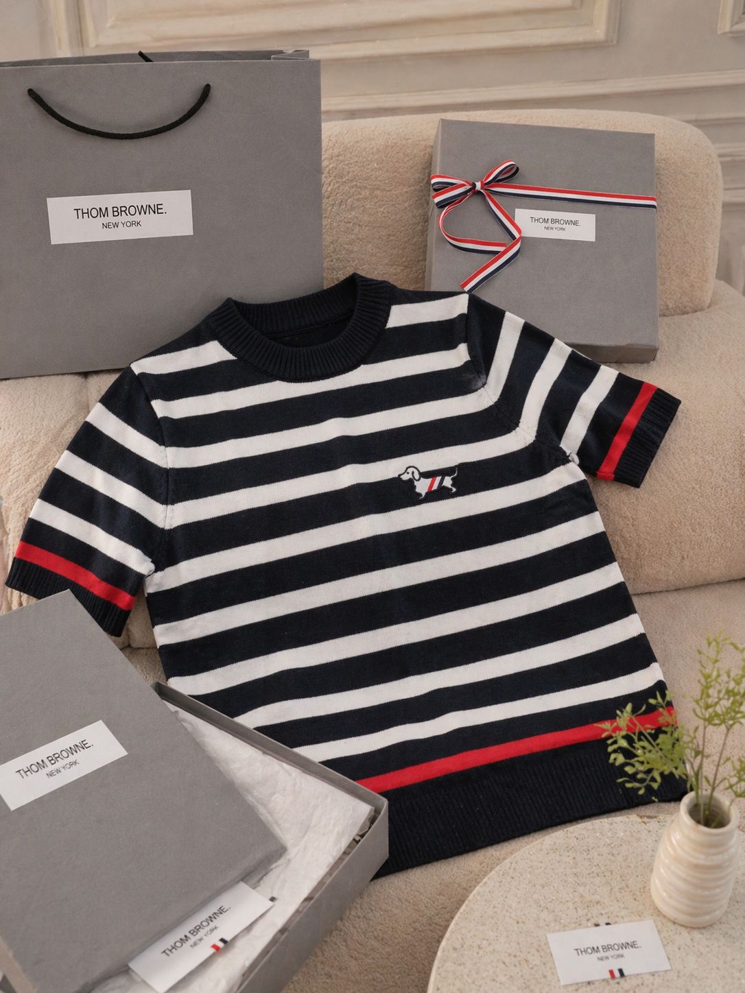Teddy Knit Polo Tee