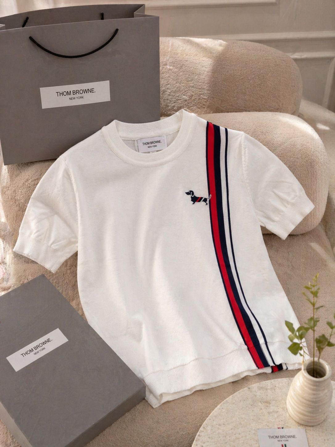 Teddy Knit Polo Tee