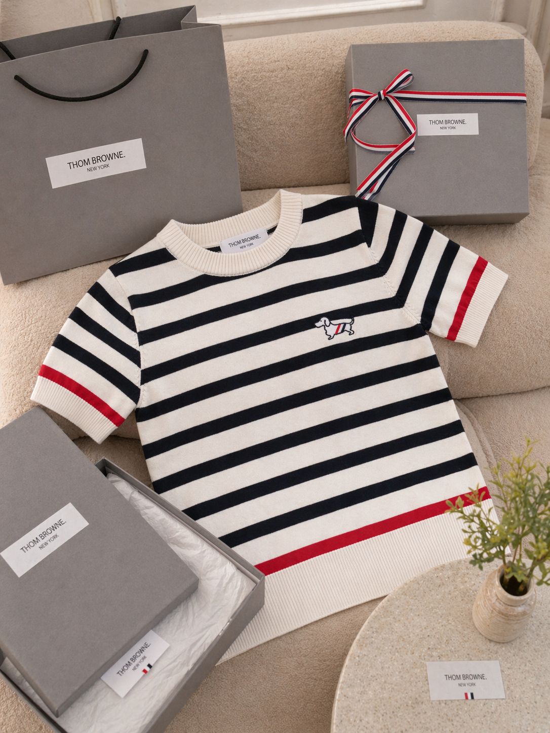 Teddy Knit Polo Tee