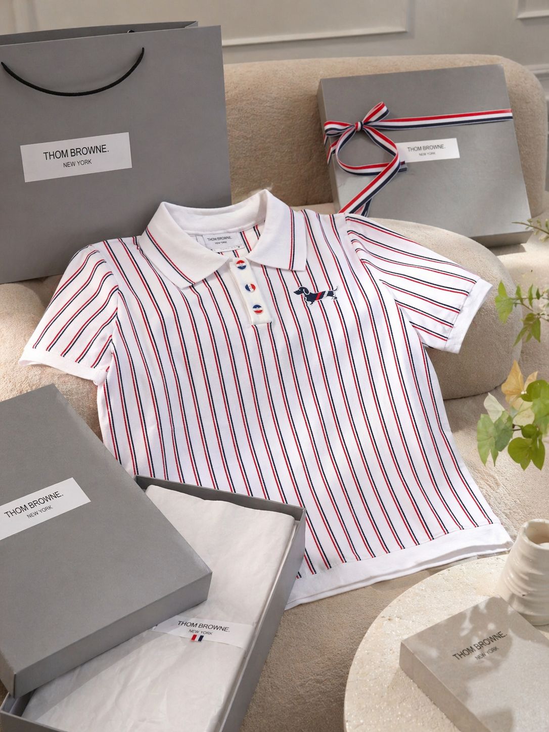 Teddy Knit Polo Tee