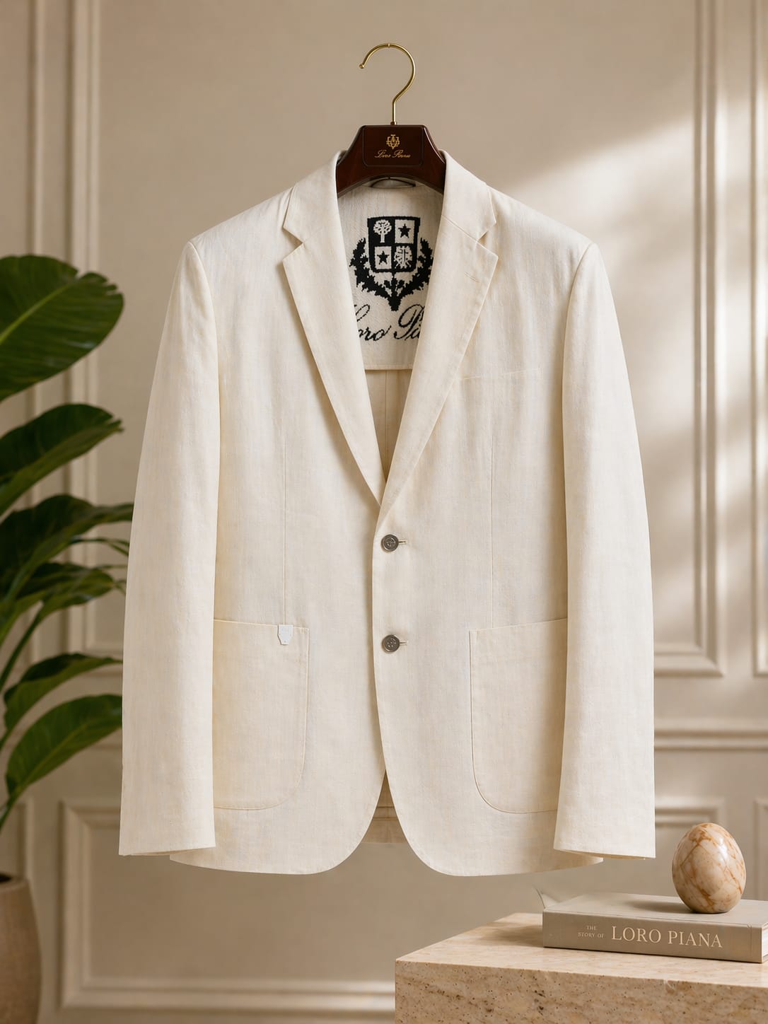 Elite Cotton Linen Silk Summer Blazer