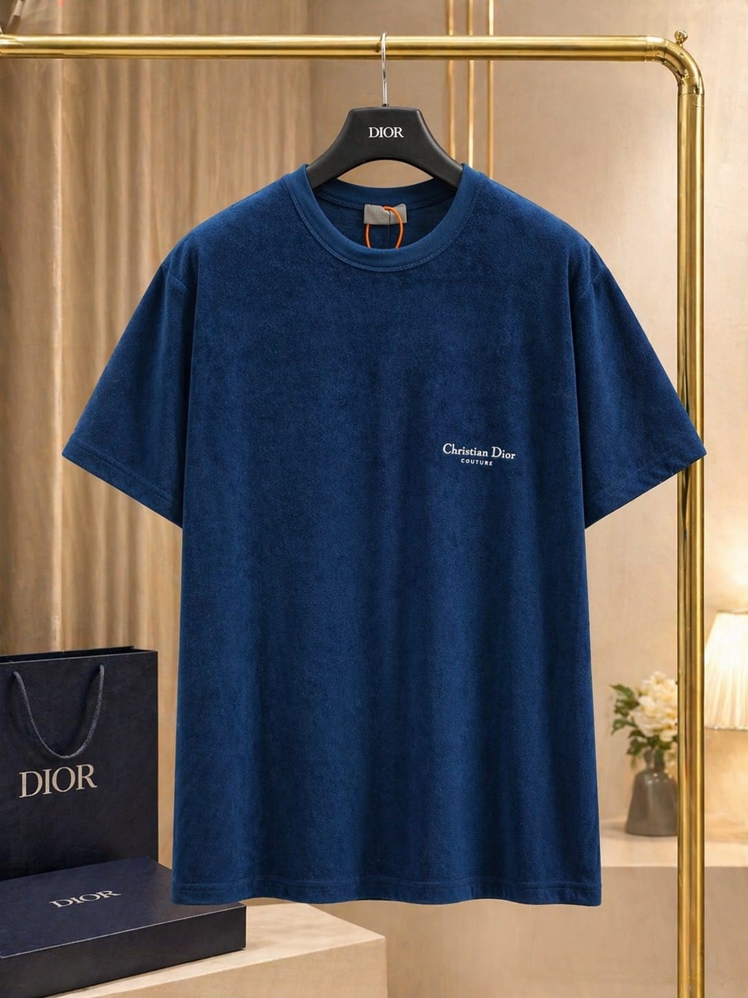 Luxury Towel Fabric Premium T-Shirt – Imported Edition