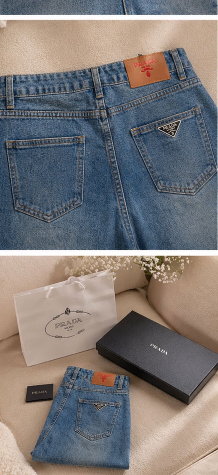 Luxury Monogram Denim Shorts – Premium Designer Fit