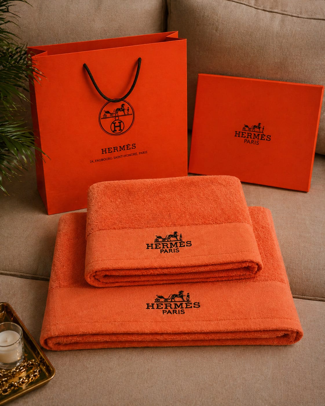 Luxury 3-Piece Towel Gift Set – Premium Bath Collection