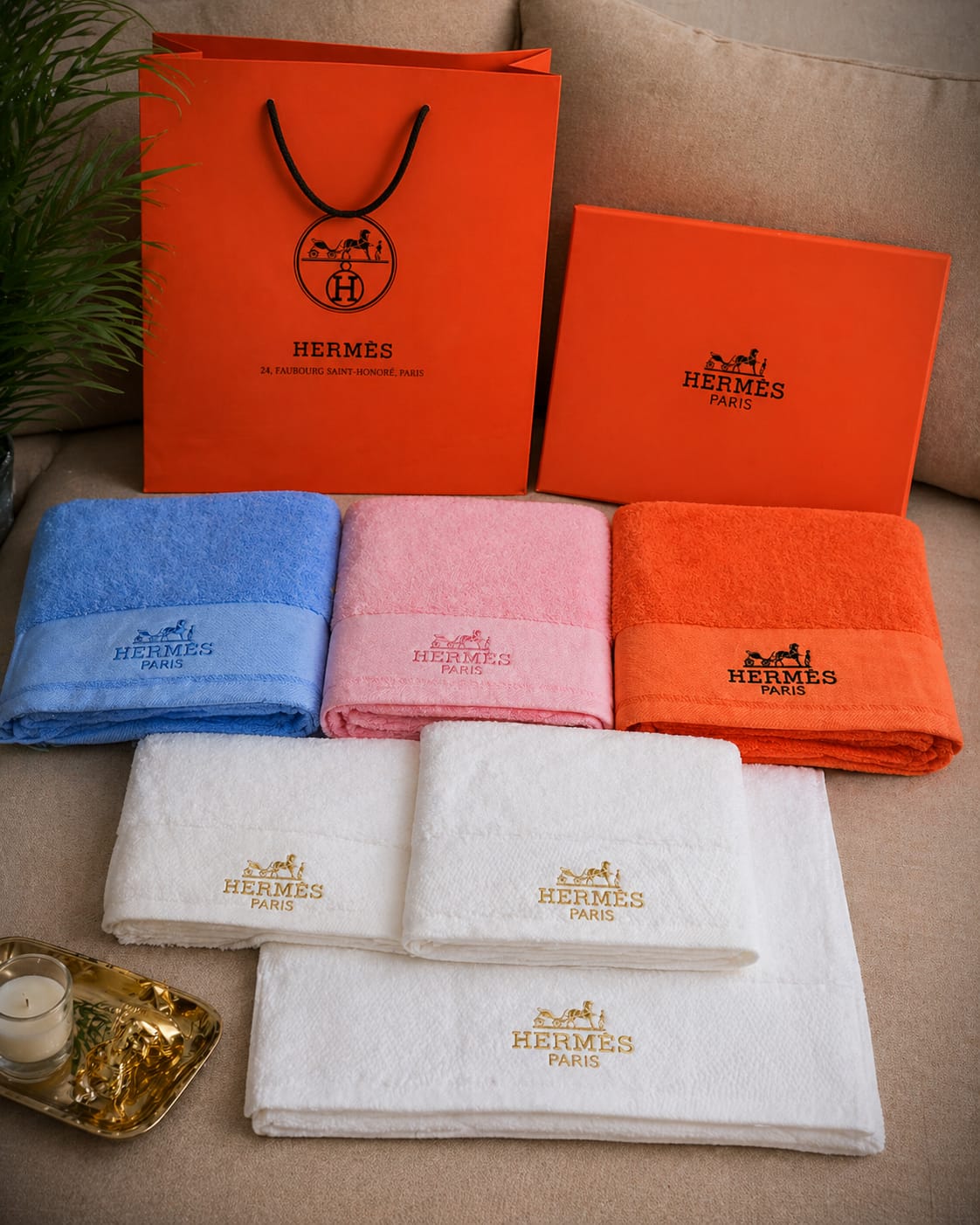 Luxury 3-Piece Towel Gift Set – Premium Bath Collection