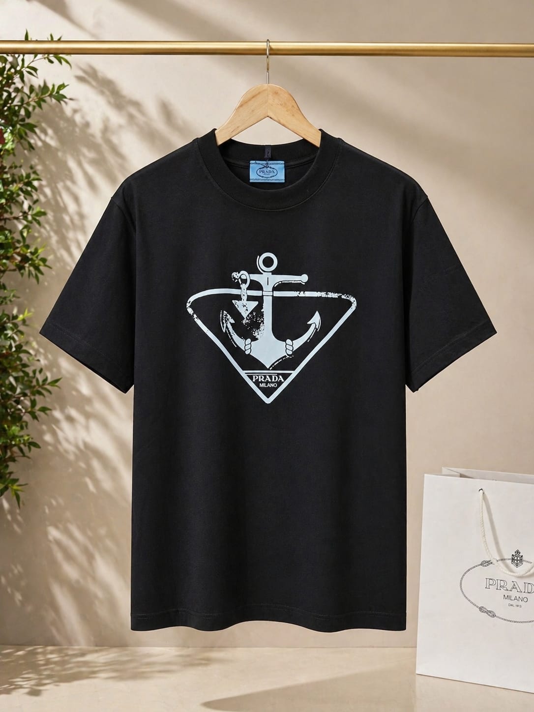 Premium Anchor Graphic Heavyweight Tee – Luxe Street Edition