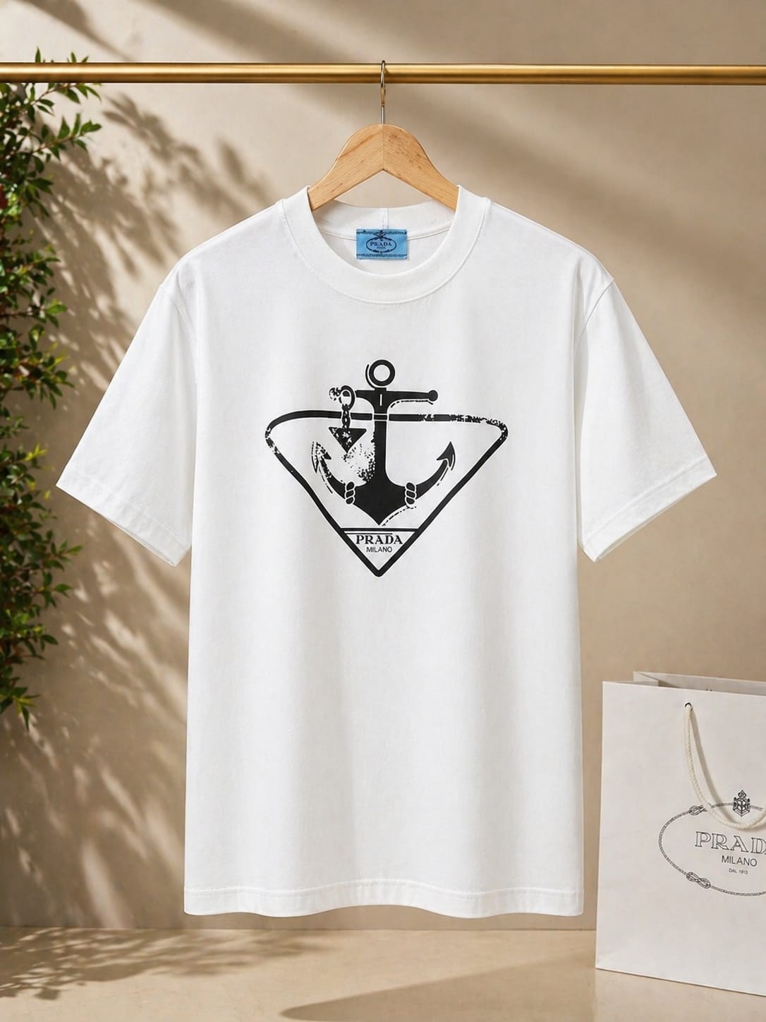 Premium Anchor Graphic Heavyweight Tee – Luxe Street Edition