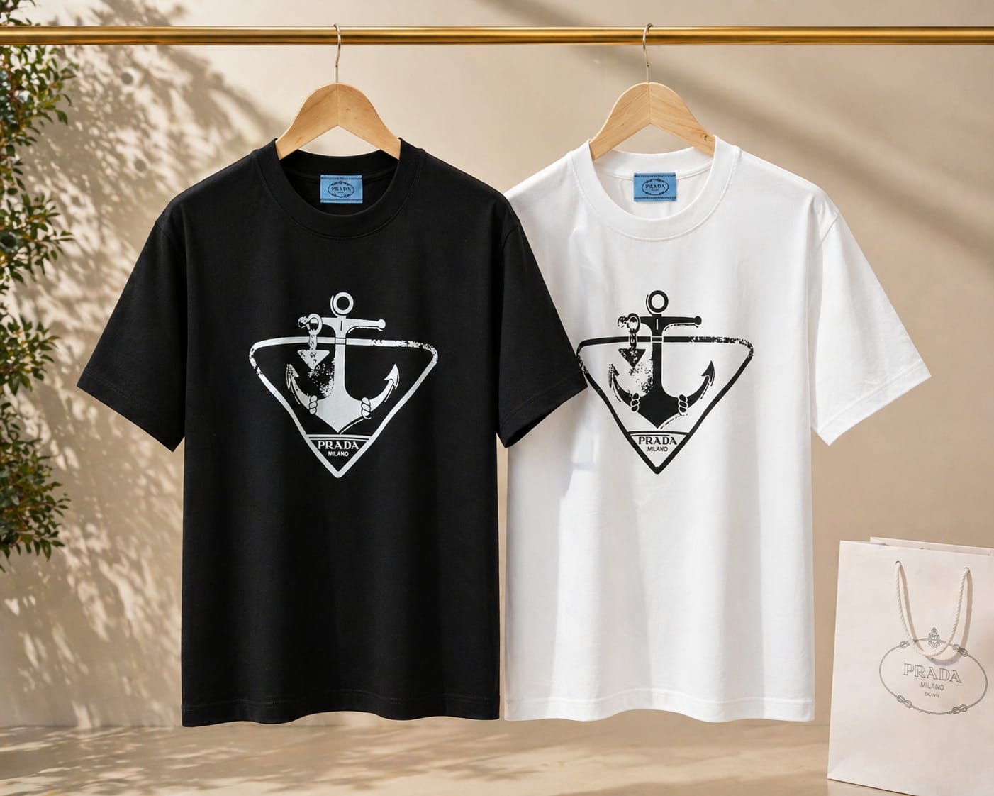Premium Anchor Graphic Heavyweight Tee – Luxe Street Edition