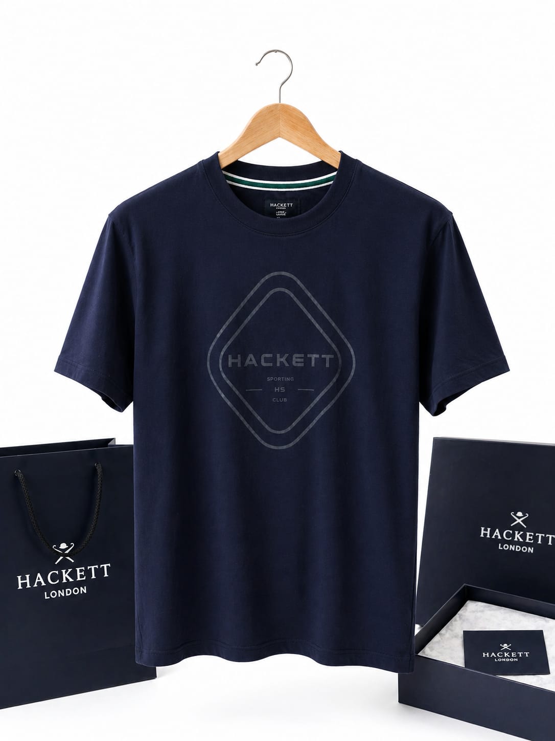 Sporting Club Minimal Logo Premium T-Shirt