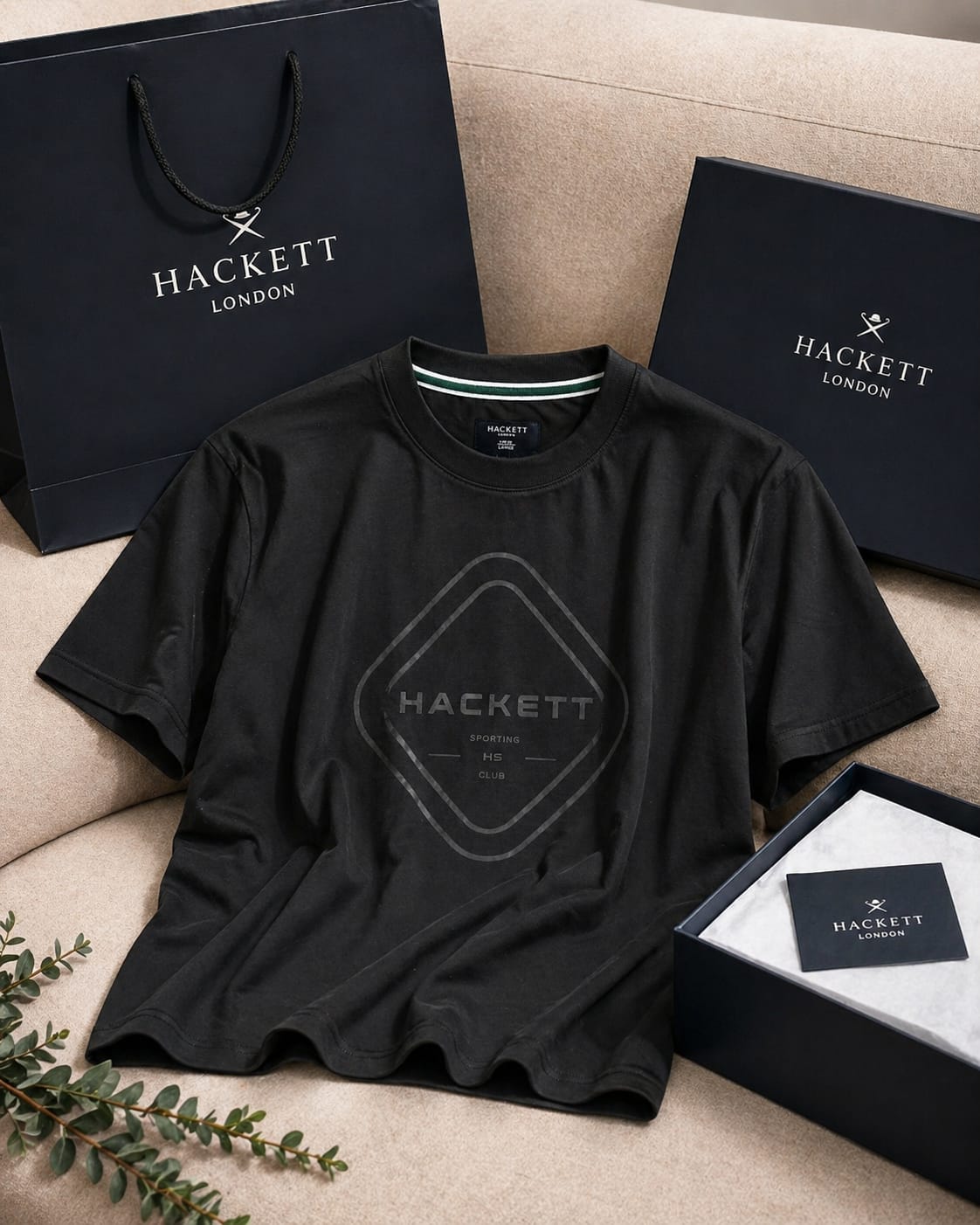 Sporting Club Minimal Logo Premium T-Shirt