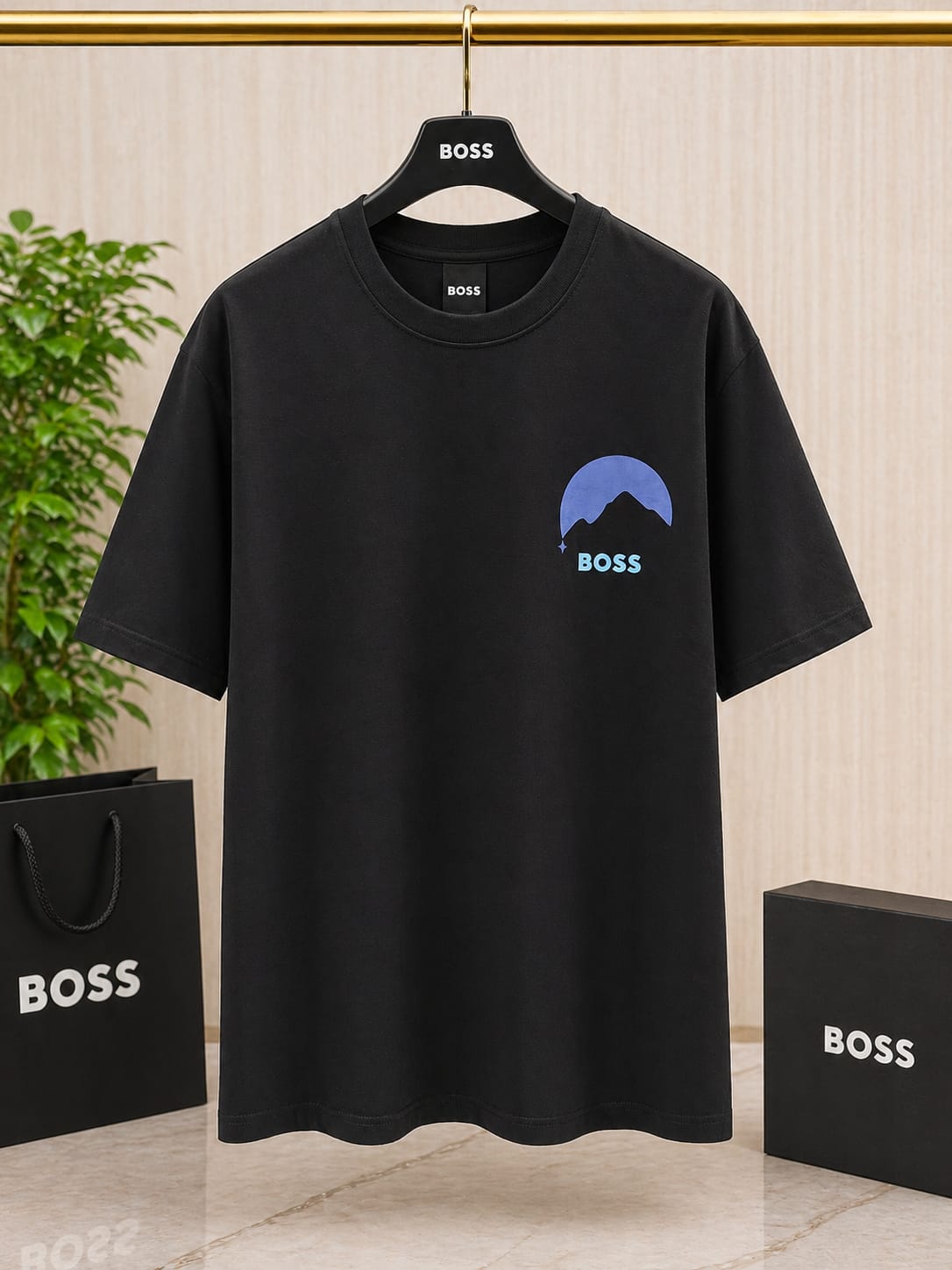 Mountain Graphic Heavyweight Premium Tee