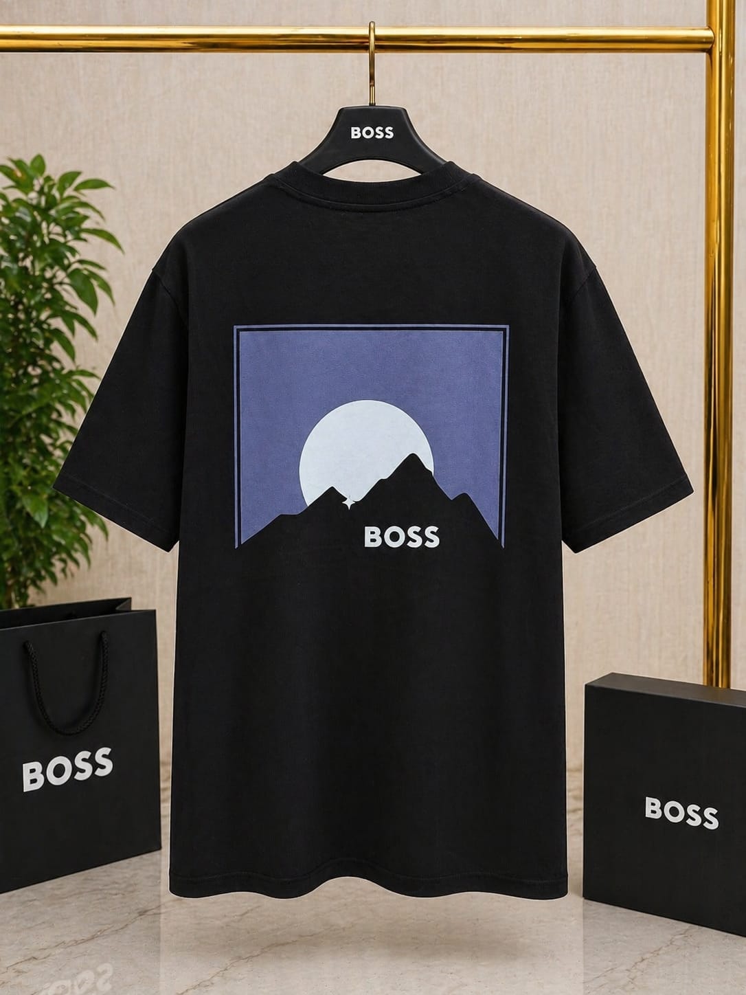 Mountain Graphic Heavyweight Premium Tee