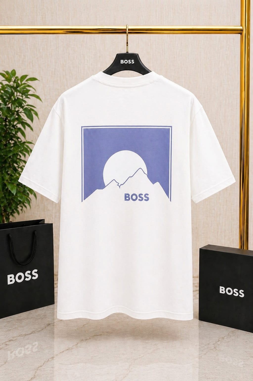 Mountain Graphic Heavyweight Premium Tee