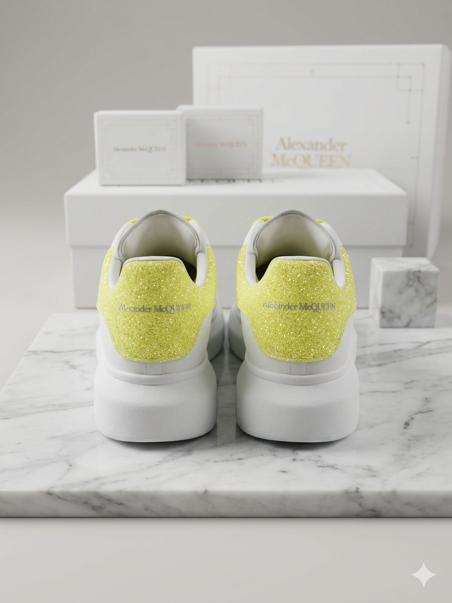 Neon Luxe Platform Sneakers