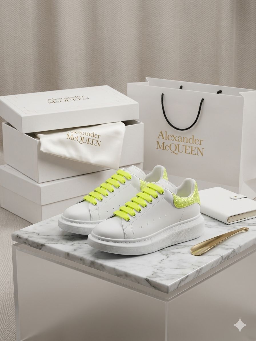 Neon Luxe Platform Sneakers