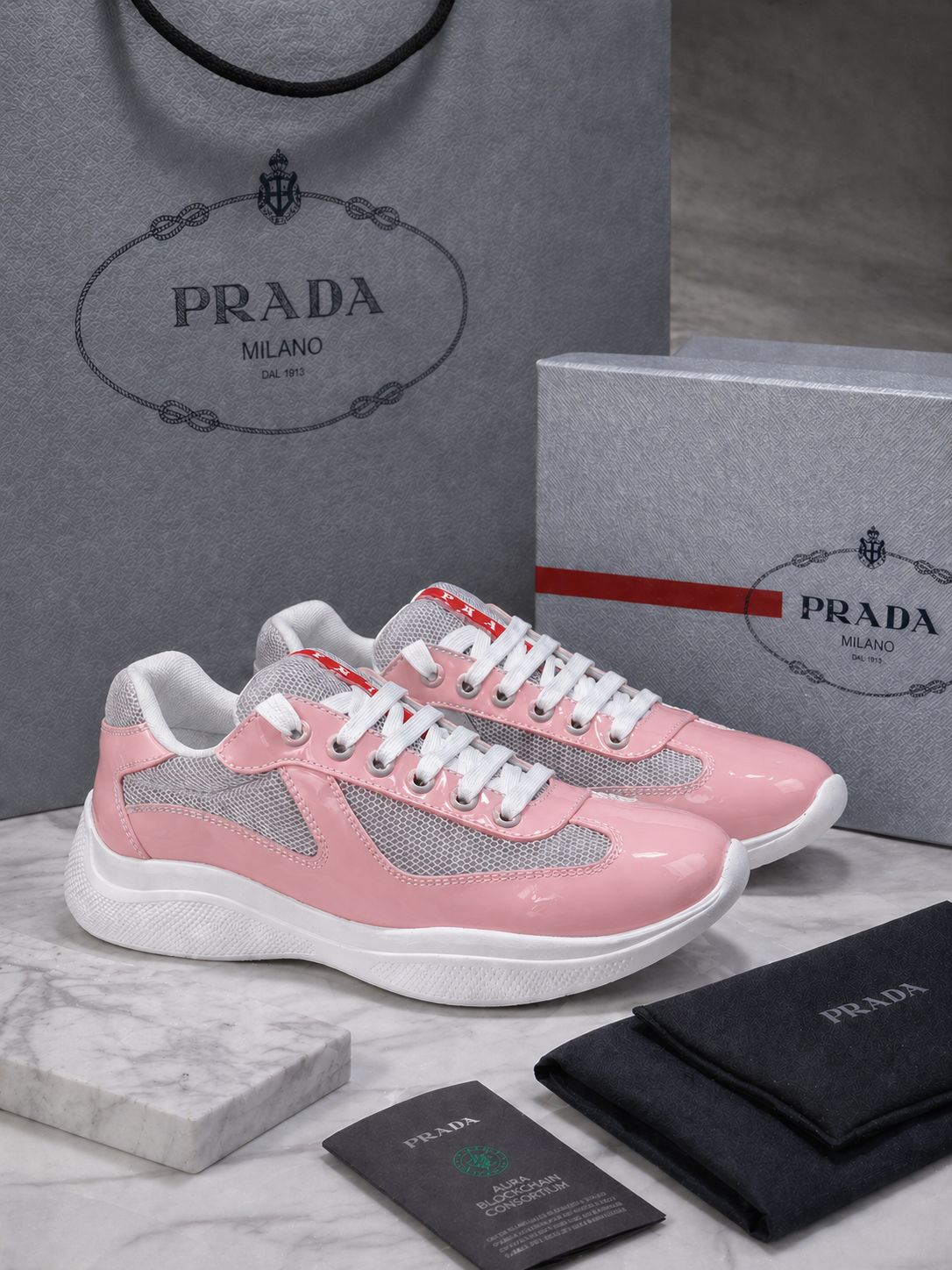 AeroLuxe Designer Mesh Sneakers