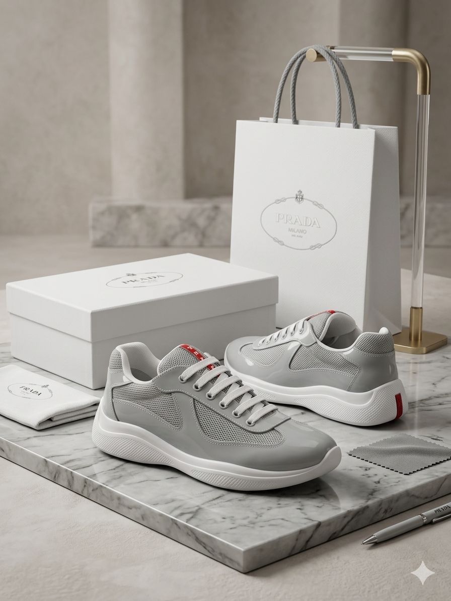 AeroLuxe Designer Mesh Sneakers