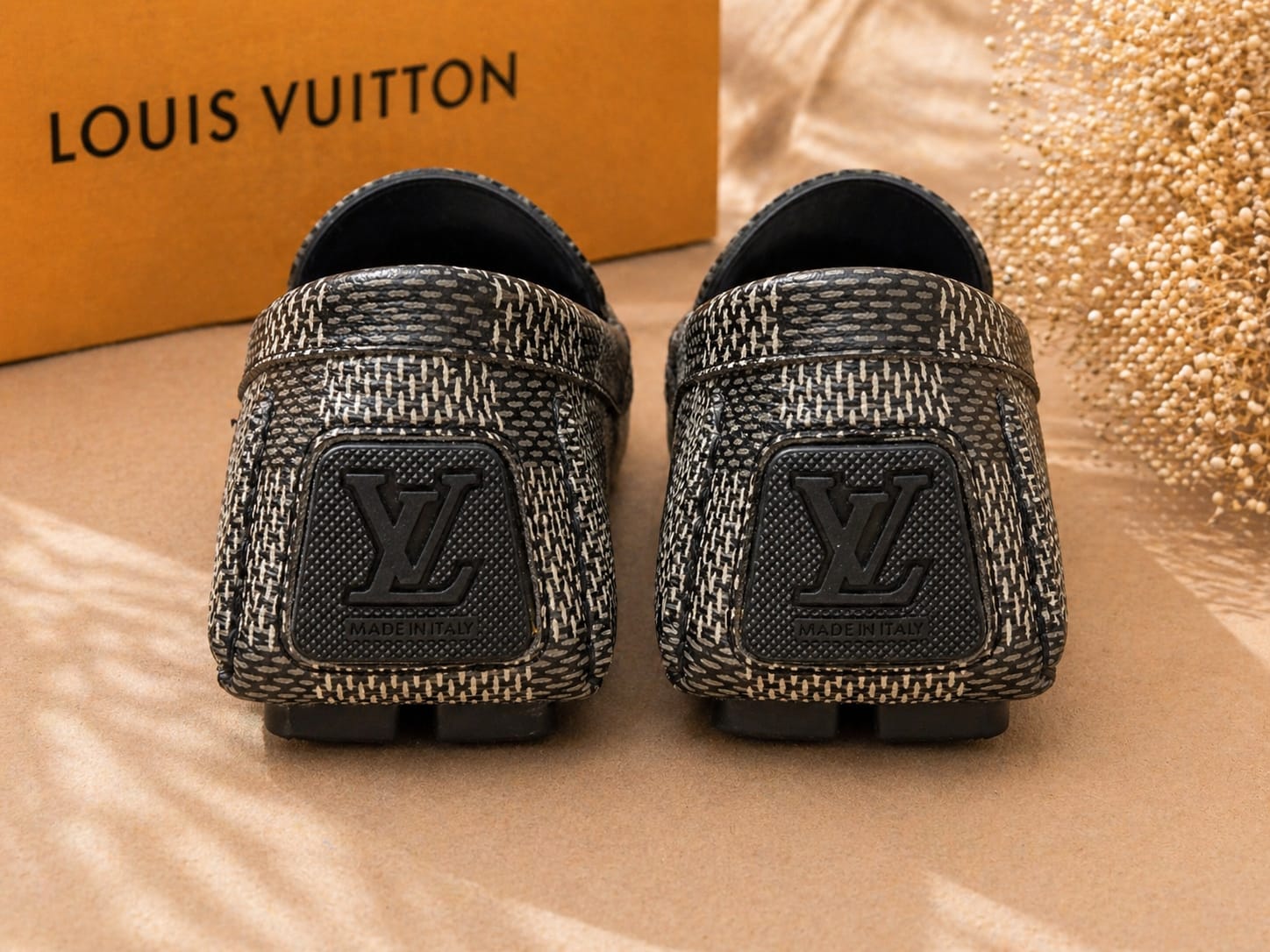 Monogram Knit Premium Loafers
