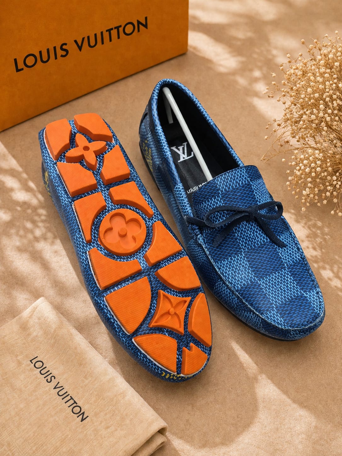 Monogram Knit Premium Loafers