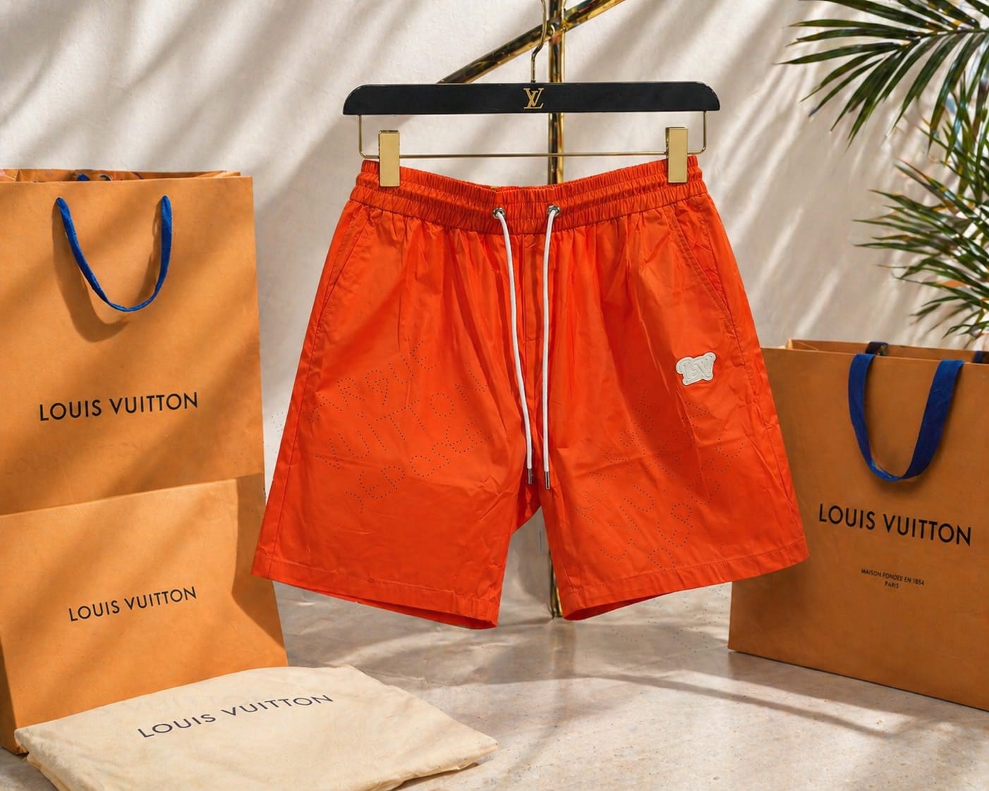 Laser Cut Luxury Summer Shorts