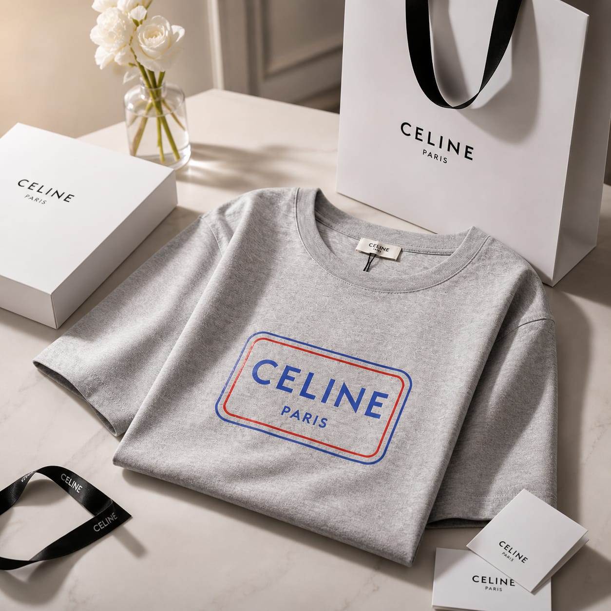 Signature Minimal Logo Premium T-Shirt