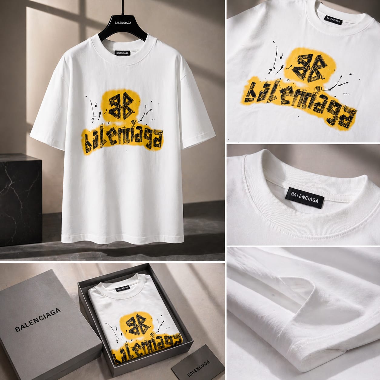 Urban Spray Graphic Premium T-Shirt