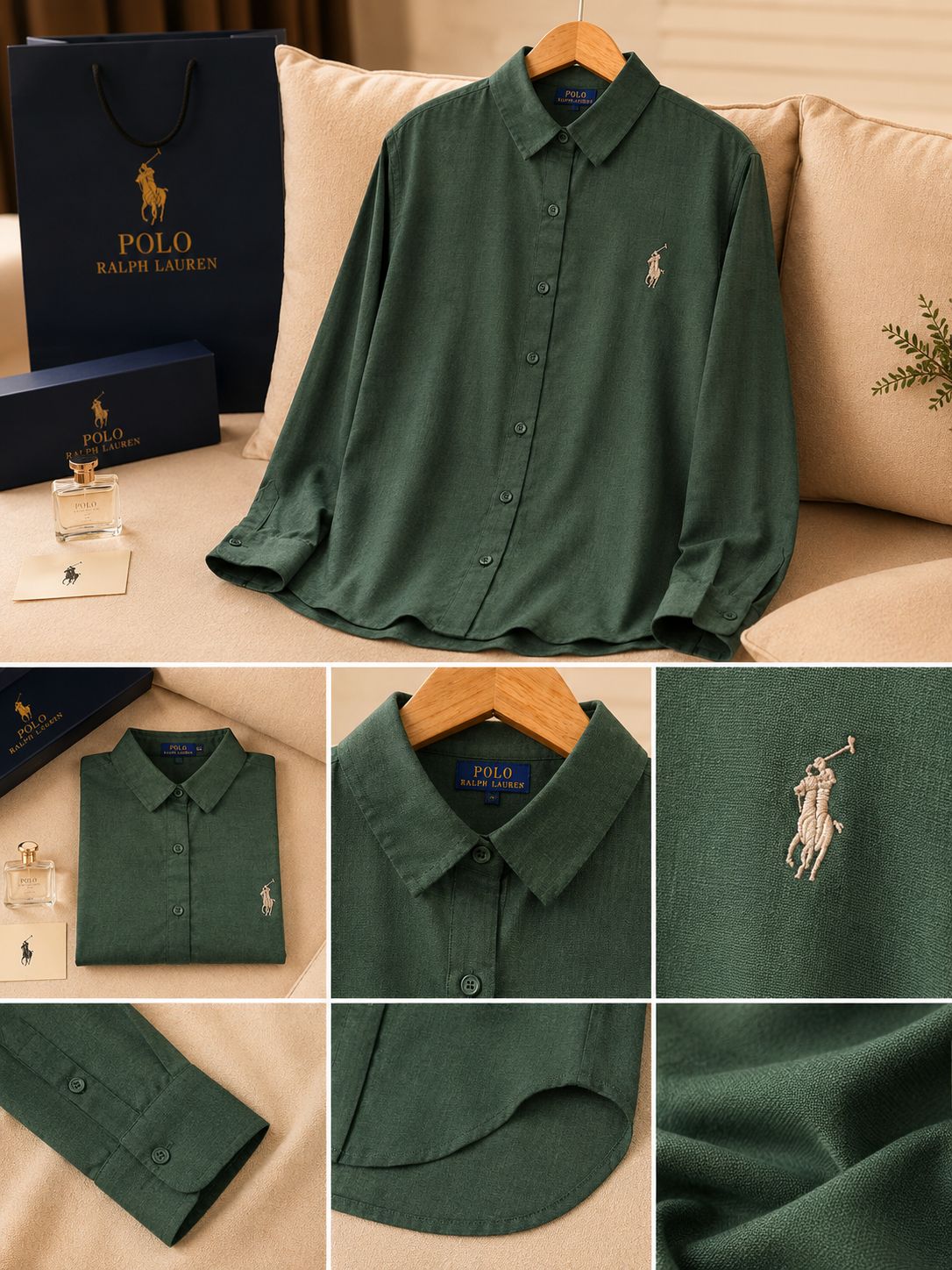 Luxe Pure Linen Signature Shirt