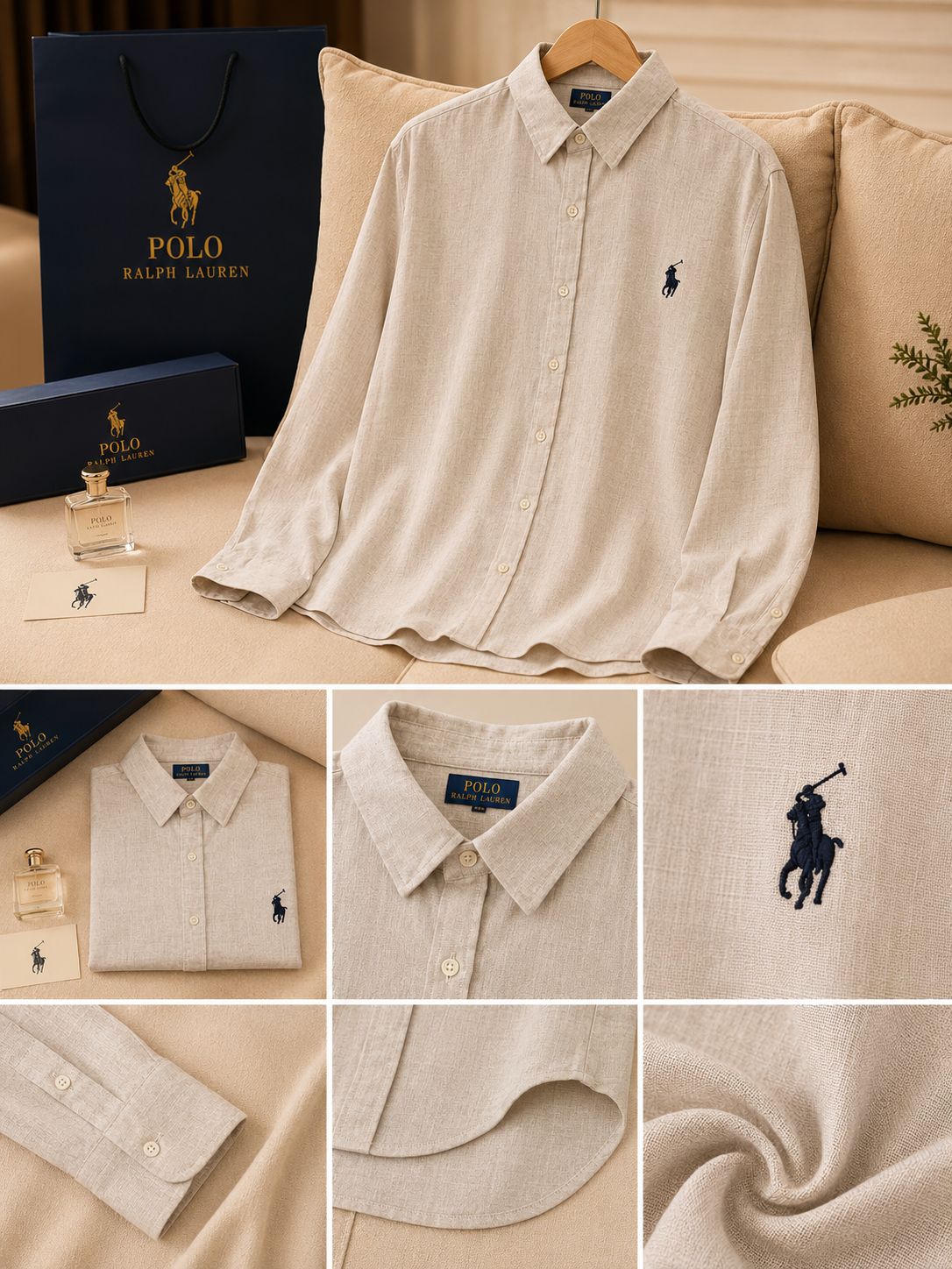 Luxe Pure Linen Signature Shirt