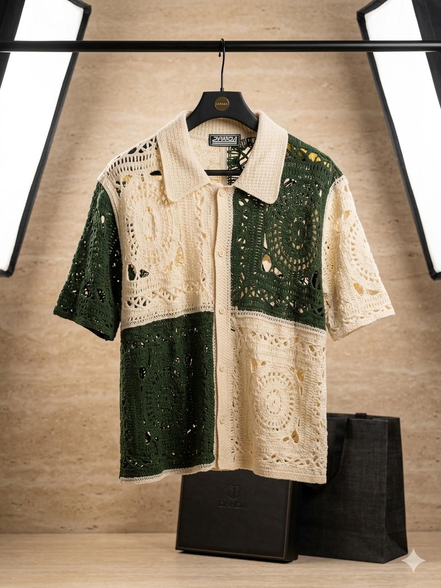 Coastal Knit Vacation Shirt