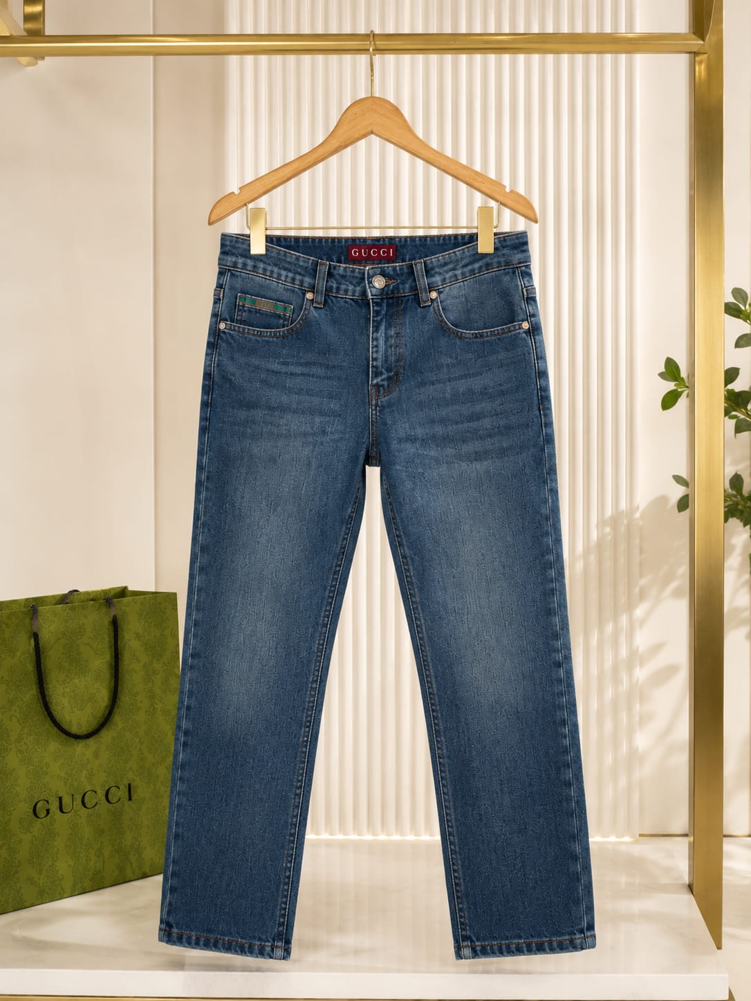 Heritage Blue Regular Fit Denim