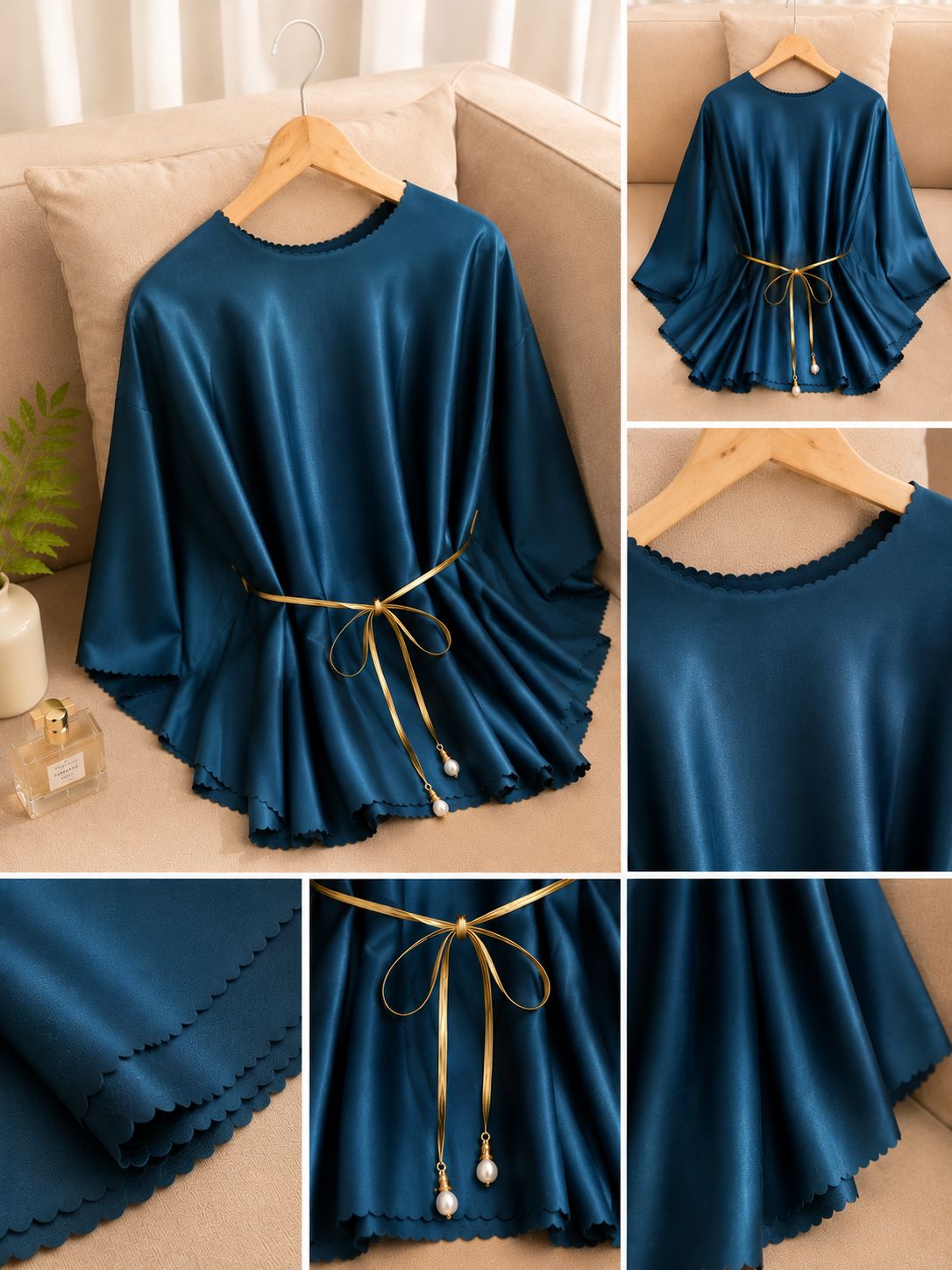 Luxe Flow Kaftan Top