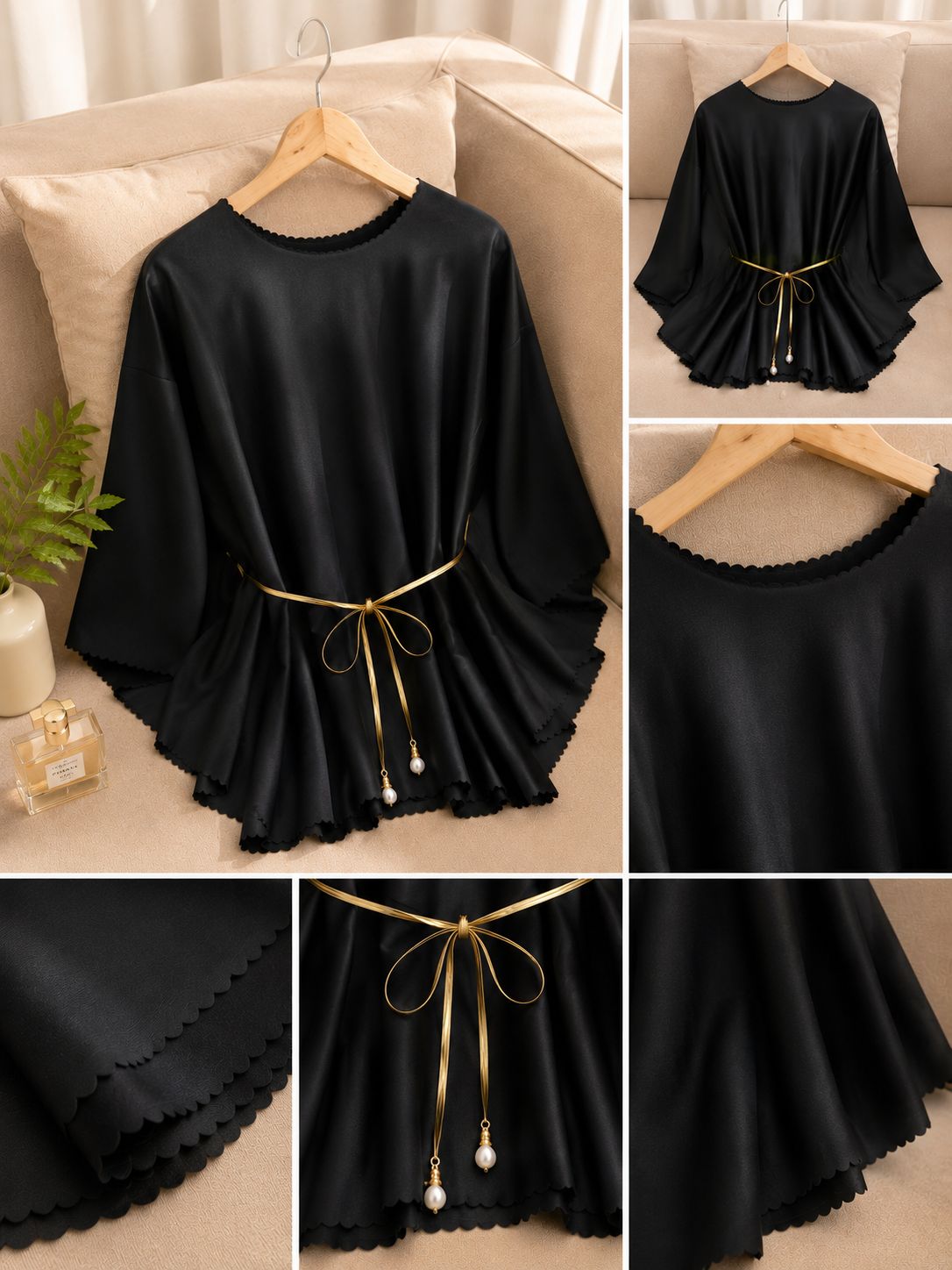 Luxe Flow Kaftan Top