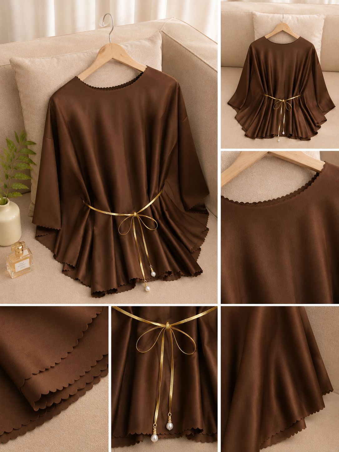 Luxe Flow Kaftan Top