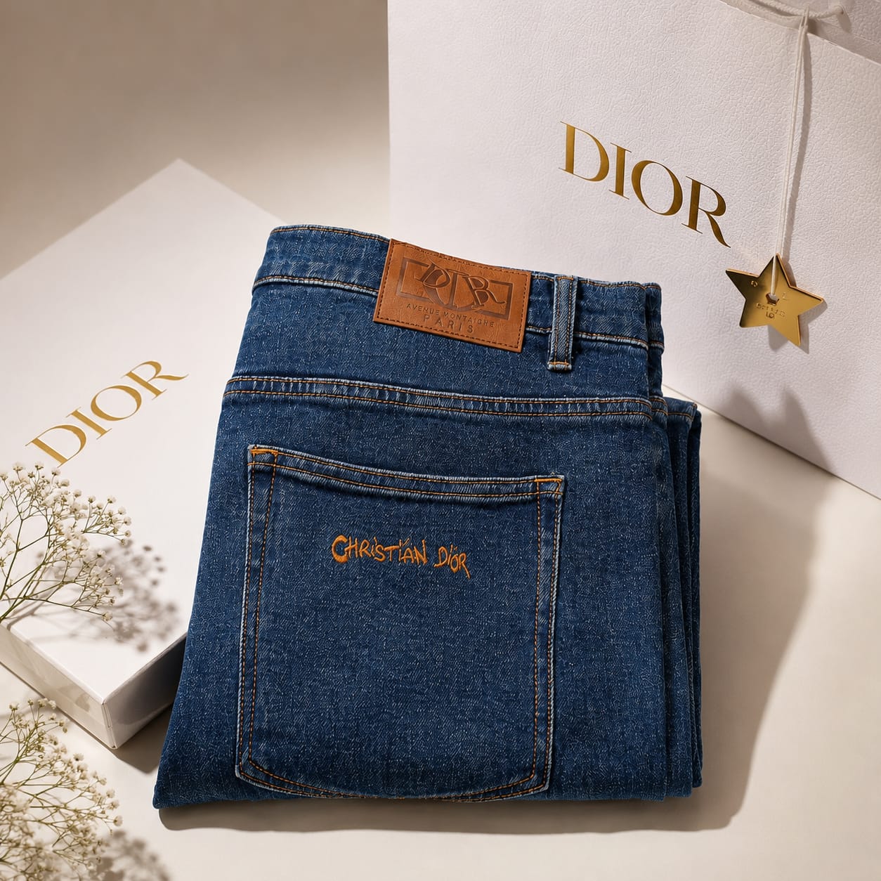Vintage Indigo Relax Fit Denim (Men)