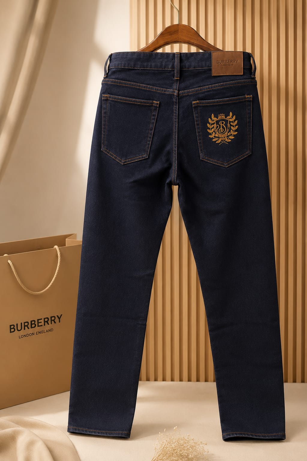 Midnight Raw Wash Relax Fit Denim (Men)