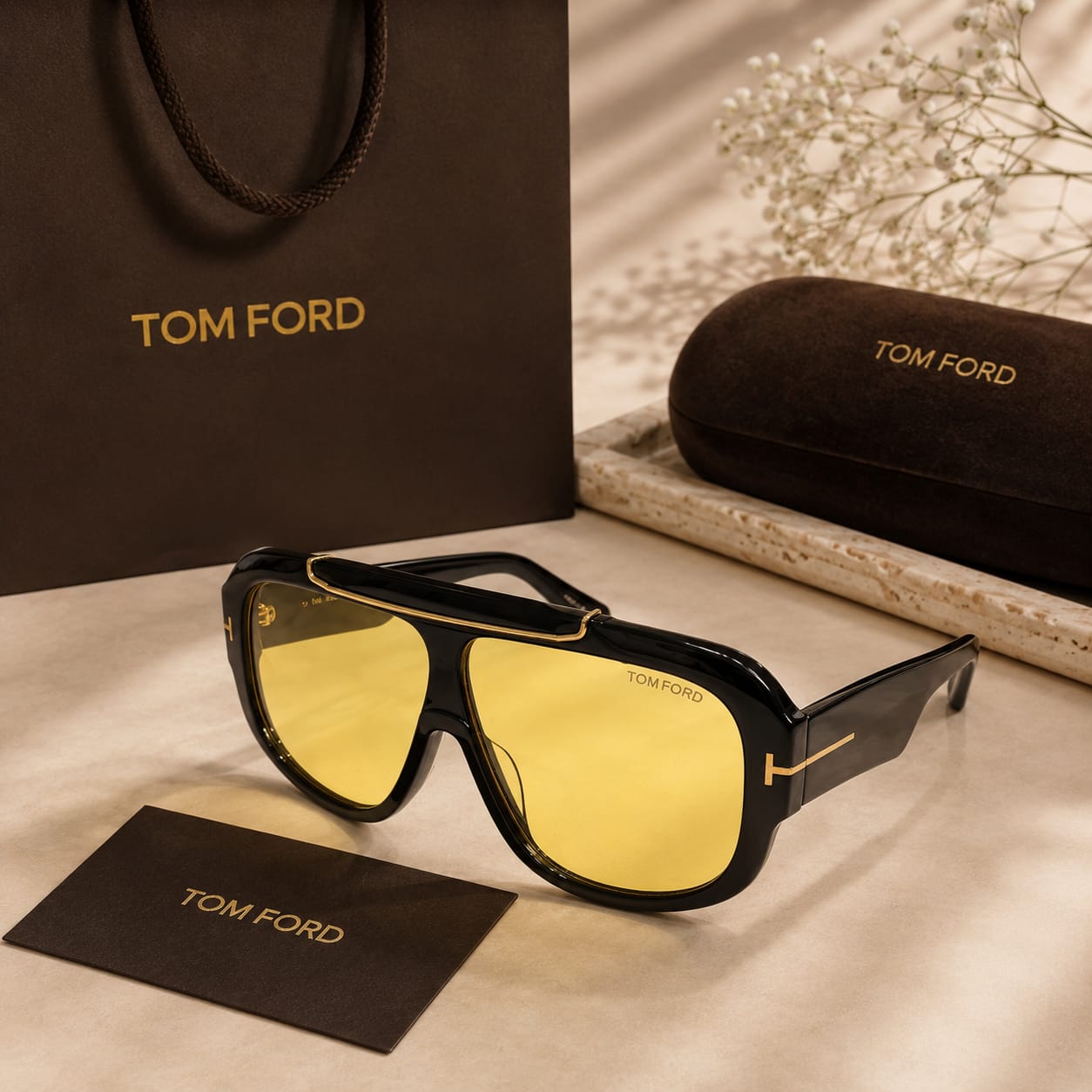 Gold Tint Elite Sunglasses