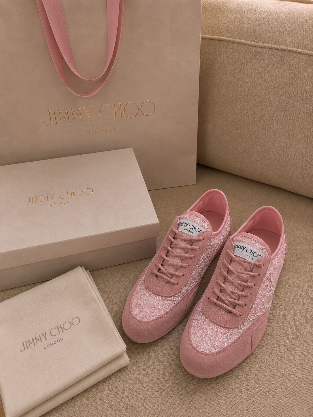 Luxe Lace Women Sneakers