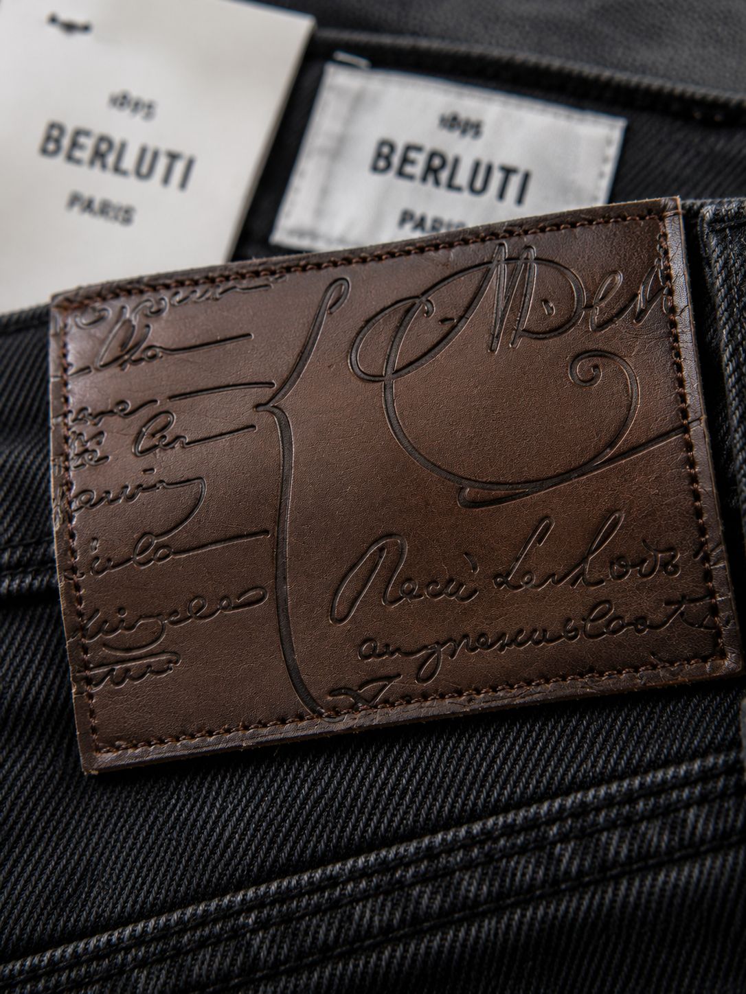 Carbon Fade Relaxed Denim (Men)