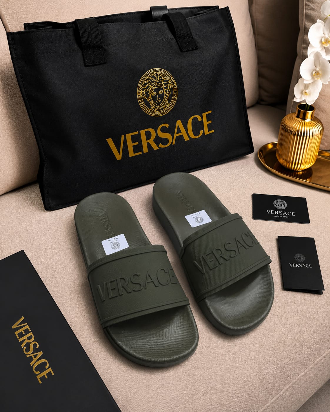 Elite Monogram Slides (Men)