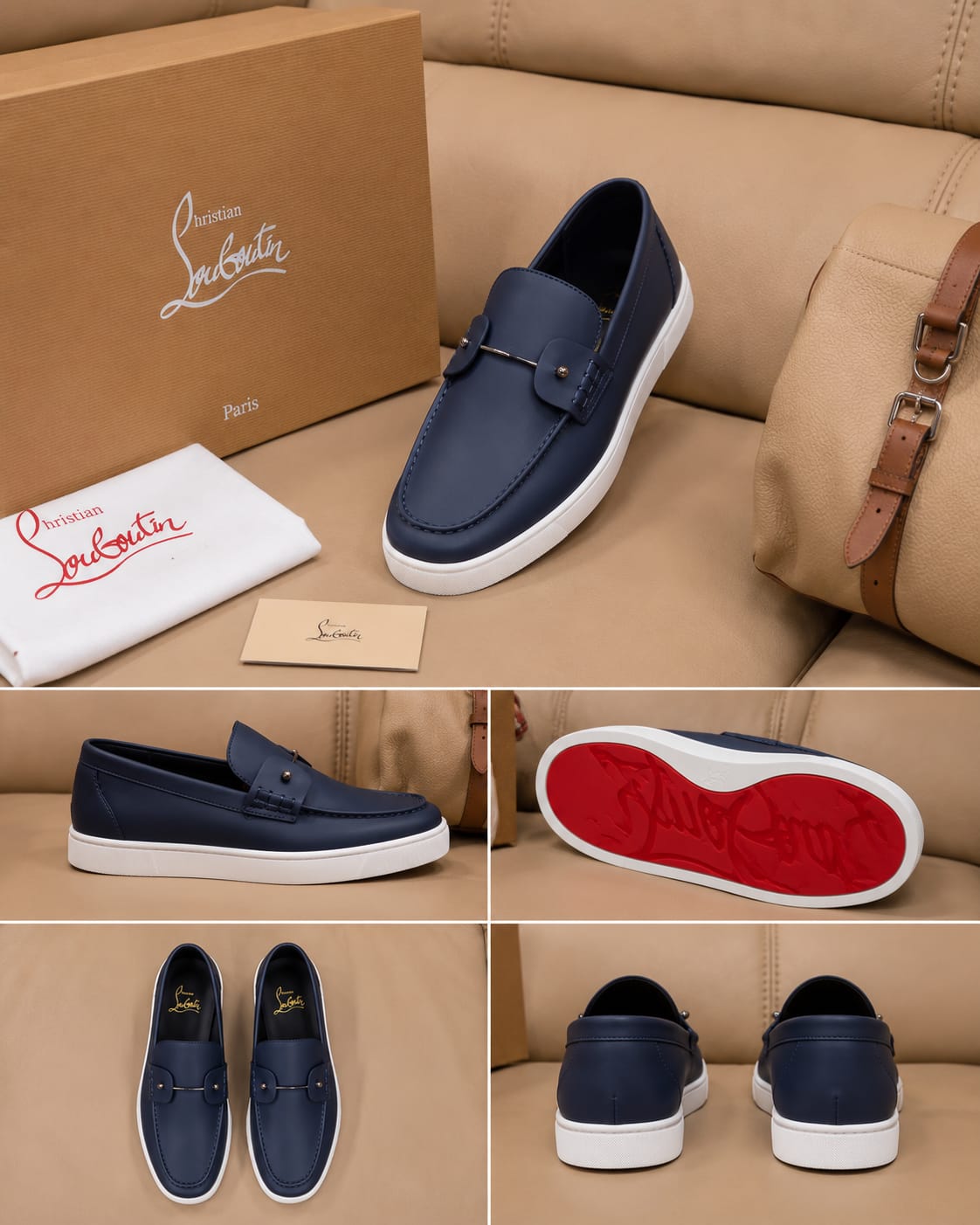 Monaco Elite Leather Loafers (Men)