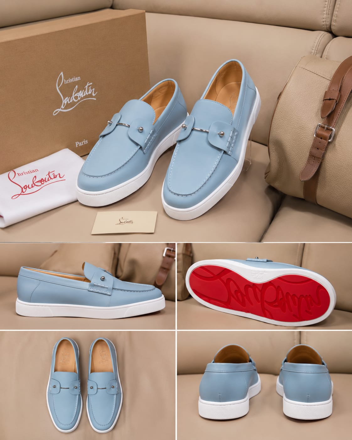 Monaco Elite Leather Loafers (Men)