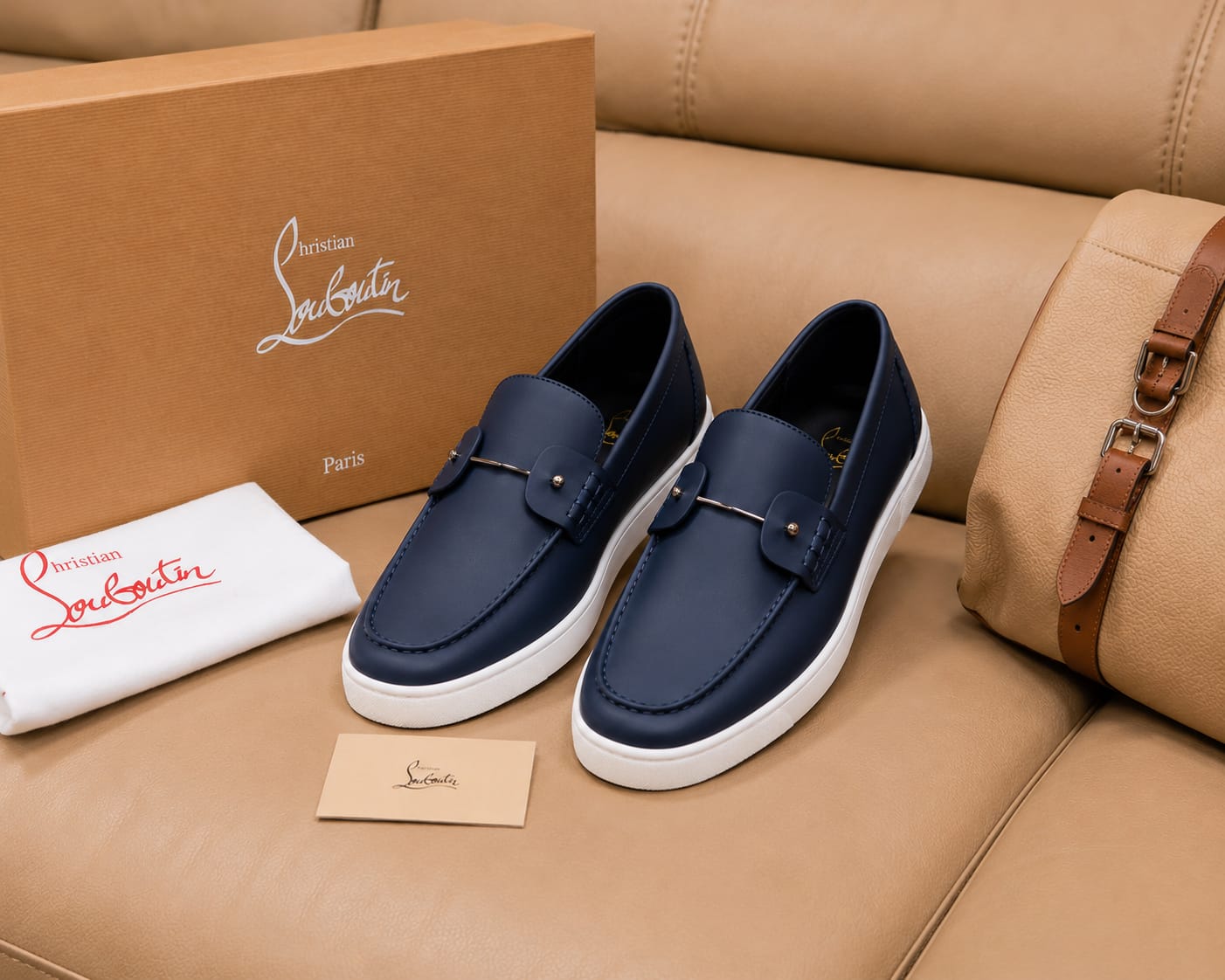 Monaco Elite Leather Loafers (Men)