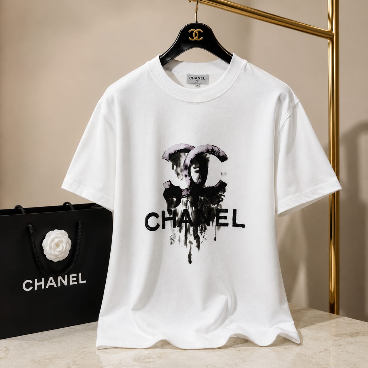 Elite Graffiti Cotton T-Shirt (Men)