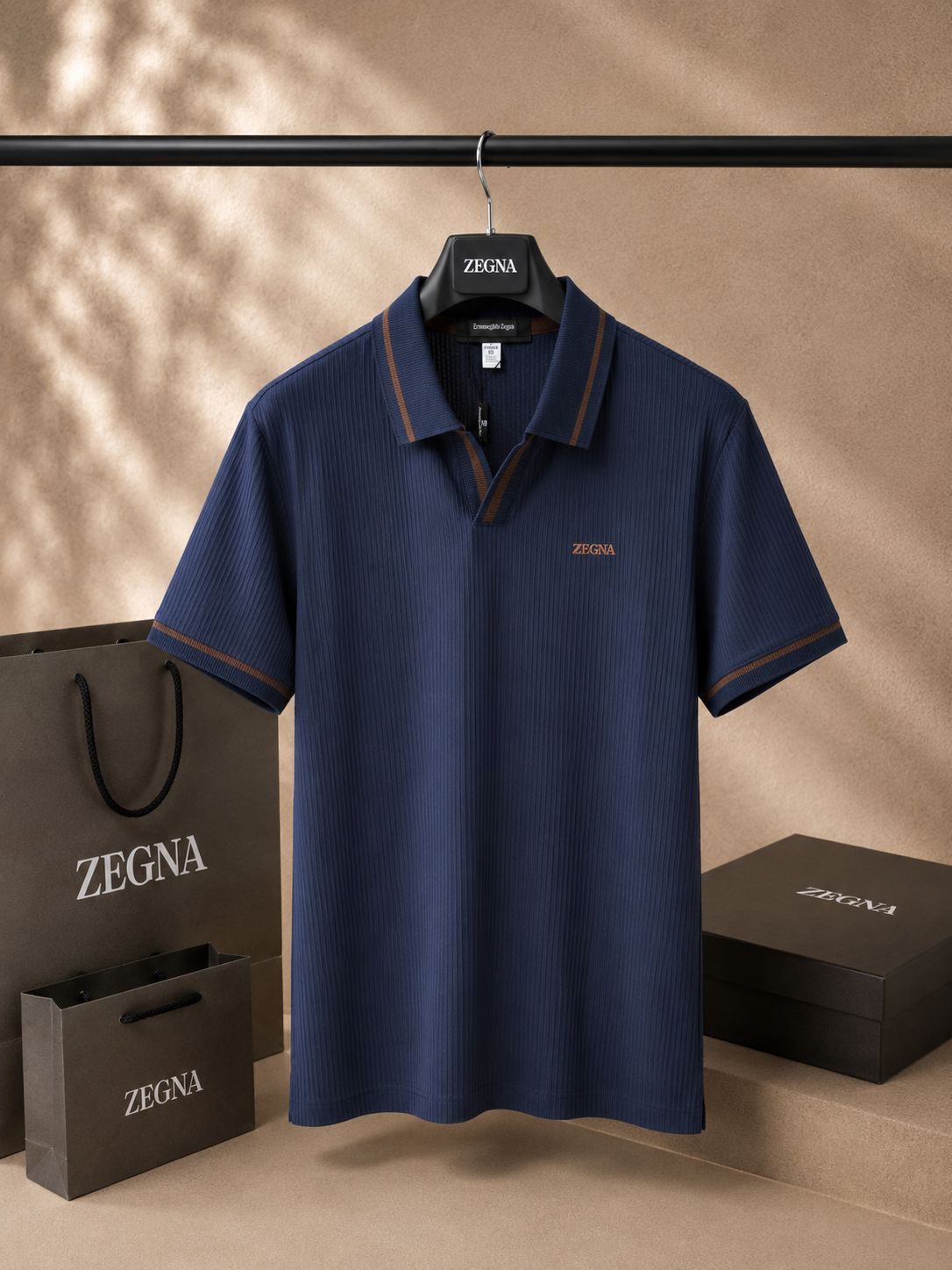 Riviera V-Collar Polo (Men)