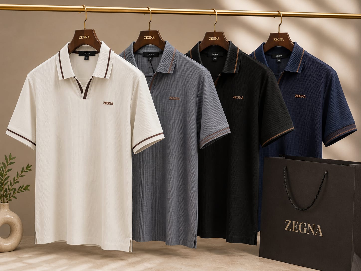 Riviera V-Collar Polo (Men)