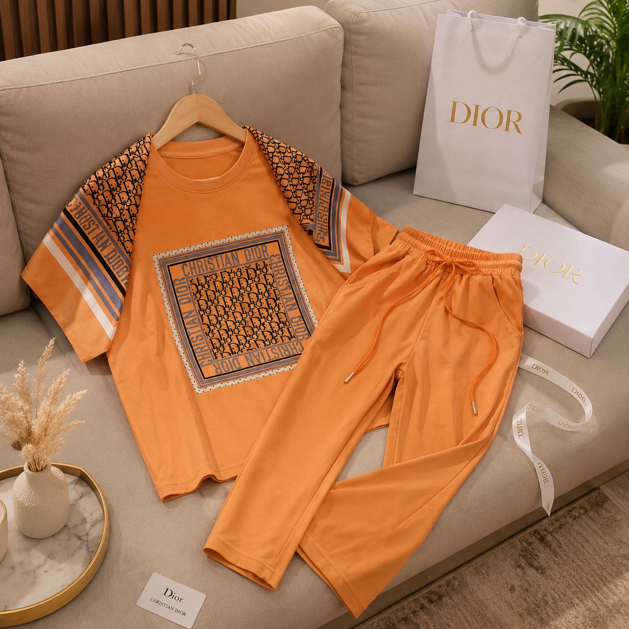 Monogram Comfort Cordset (Women)